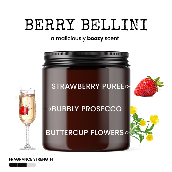 Malicious Candle Co.- We Are Sisters. - Scent: Berry Bellini
