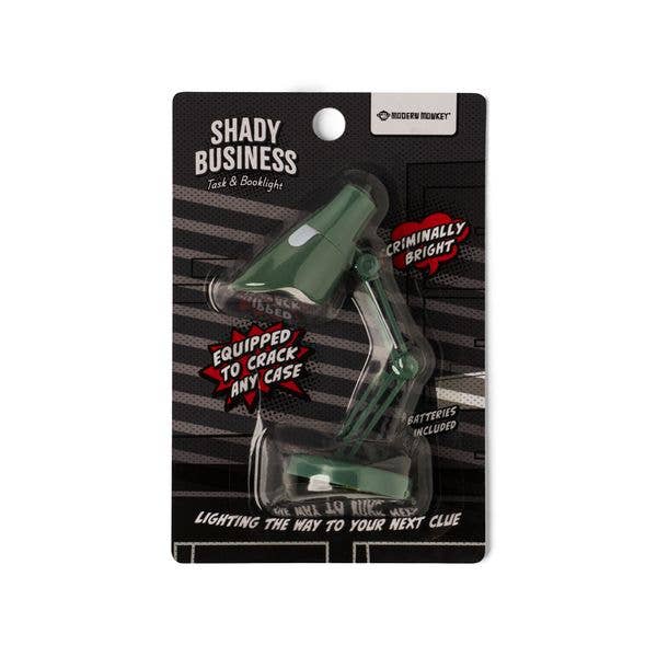 Modern Monkey Shady Business Task & Booklight Mini LED Lamp
