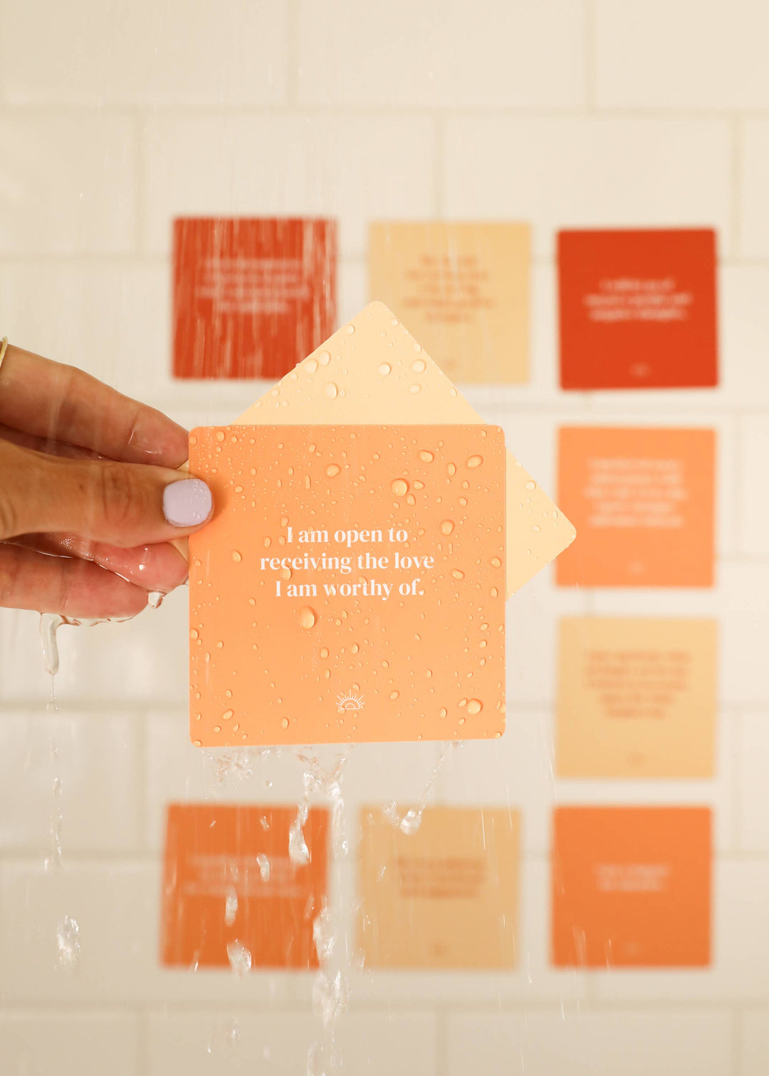 Shower Affirmation™ Display Cards - Positivity - Pine & Moss
