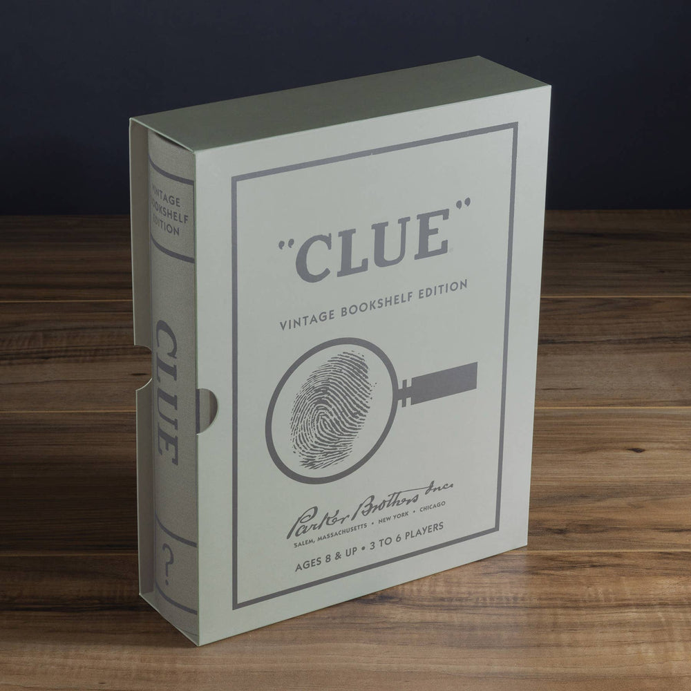 Clue Vintage Bookshelf Edition - Pine & Moss