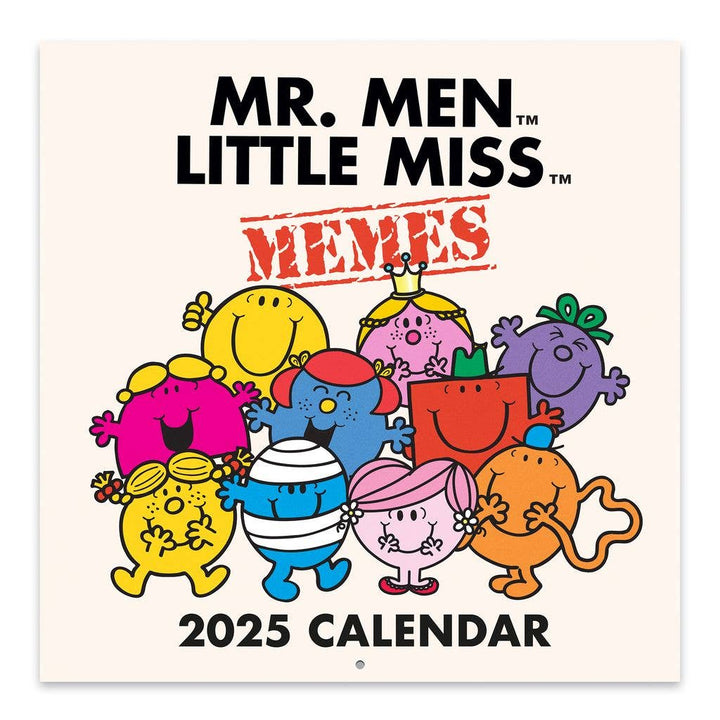 2025 Mr. Men Little Miss 12" x 12" Calendar