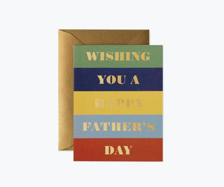 Rifle Paper Co.-Color Block Father's Day Card
