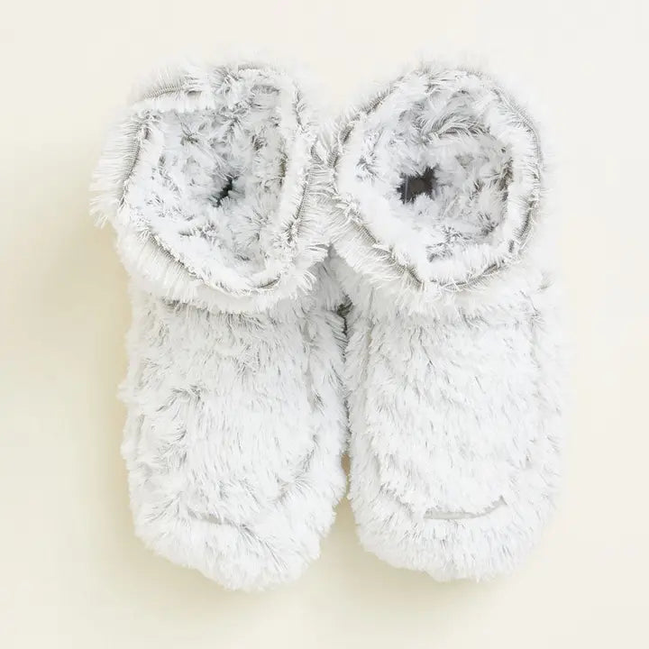 Gray Marshmallow Boots Warmies