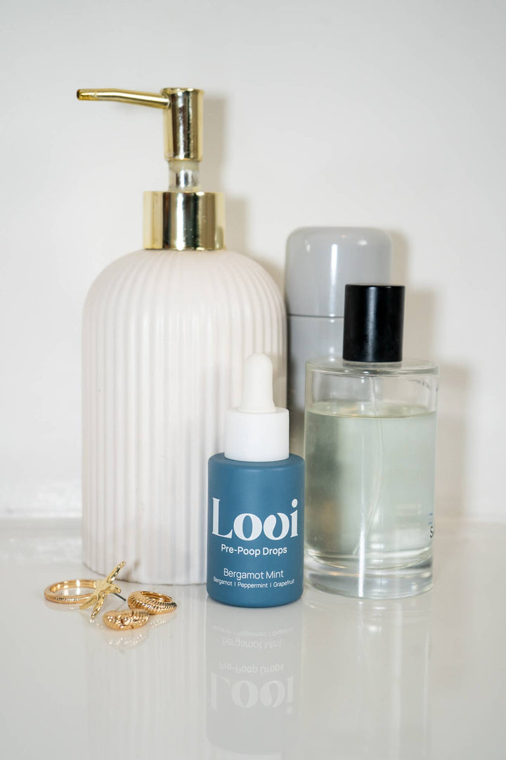 Loui Pre-Poop Toilet Drops — Bergamot Peppermint