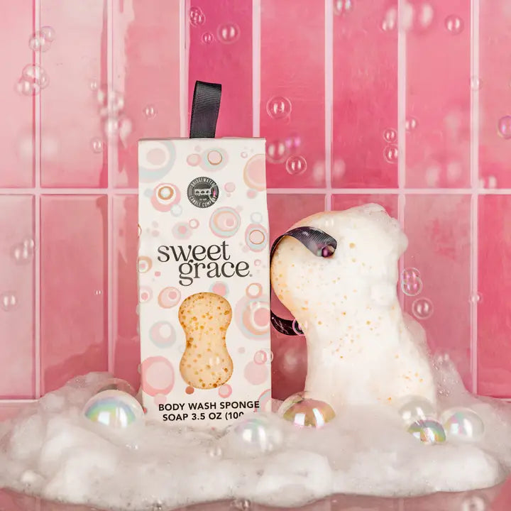 Sweet Grace Body Wash Sponge | Self Care Gift