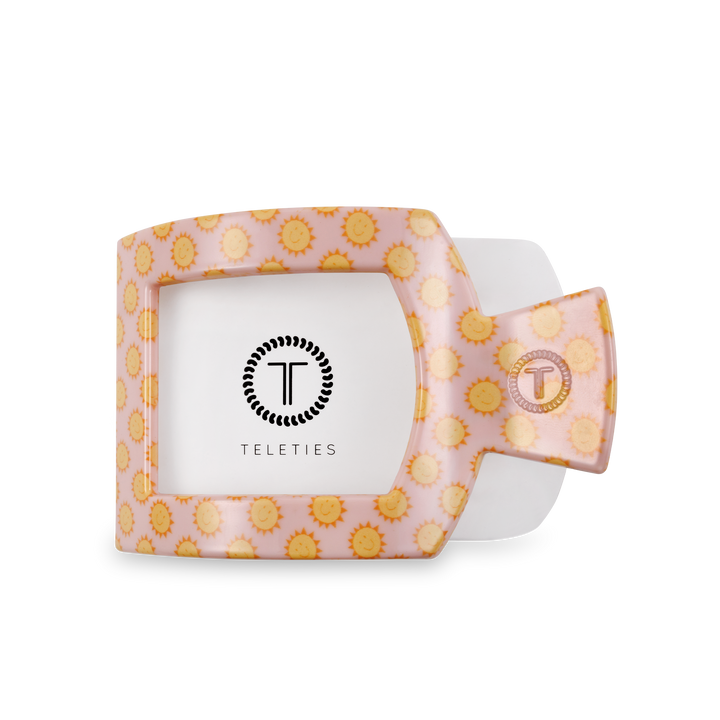 Square Flat Hair Clip | Large | Sunny Days Ahead