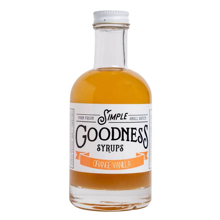 Simple Goodness Syrups: Orange Vanilla