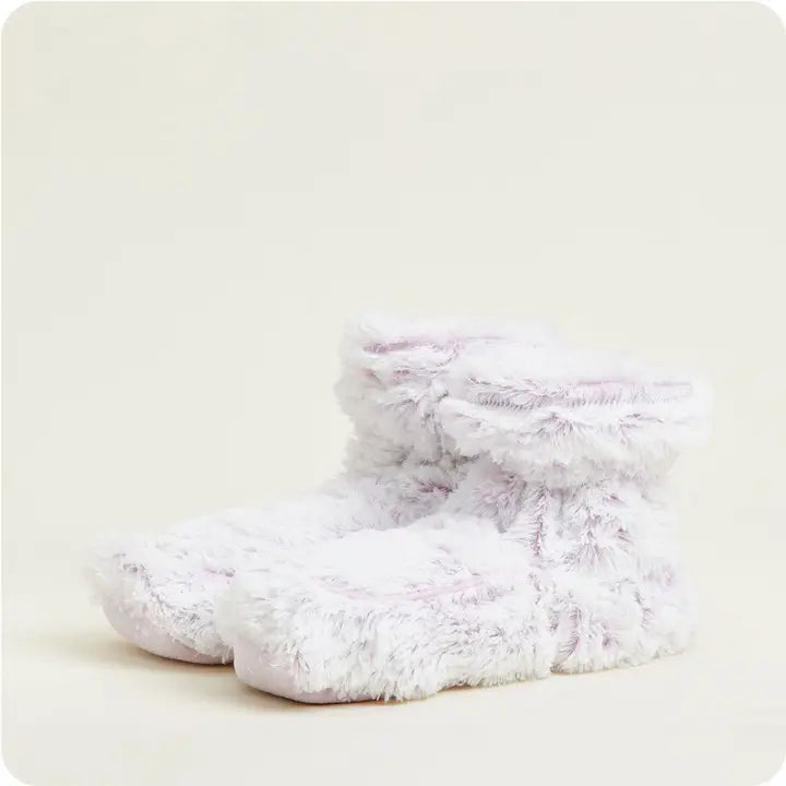 Marshmallow Lavender Warmies Boots