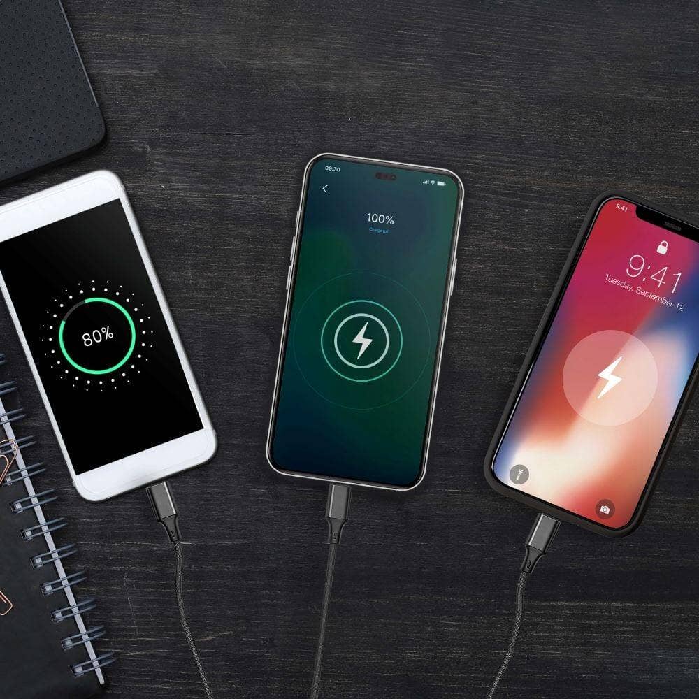 Braided Wire Phone Charger- 10 ft.