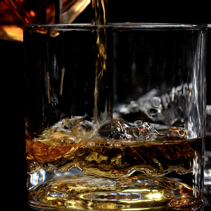 Mount Rainier Crystal Whiskey Glass — Set of 2