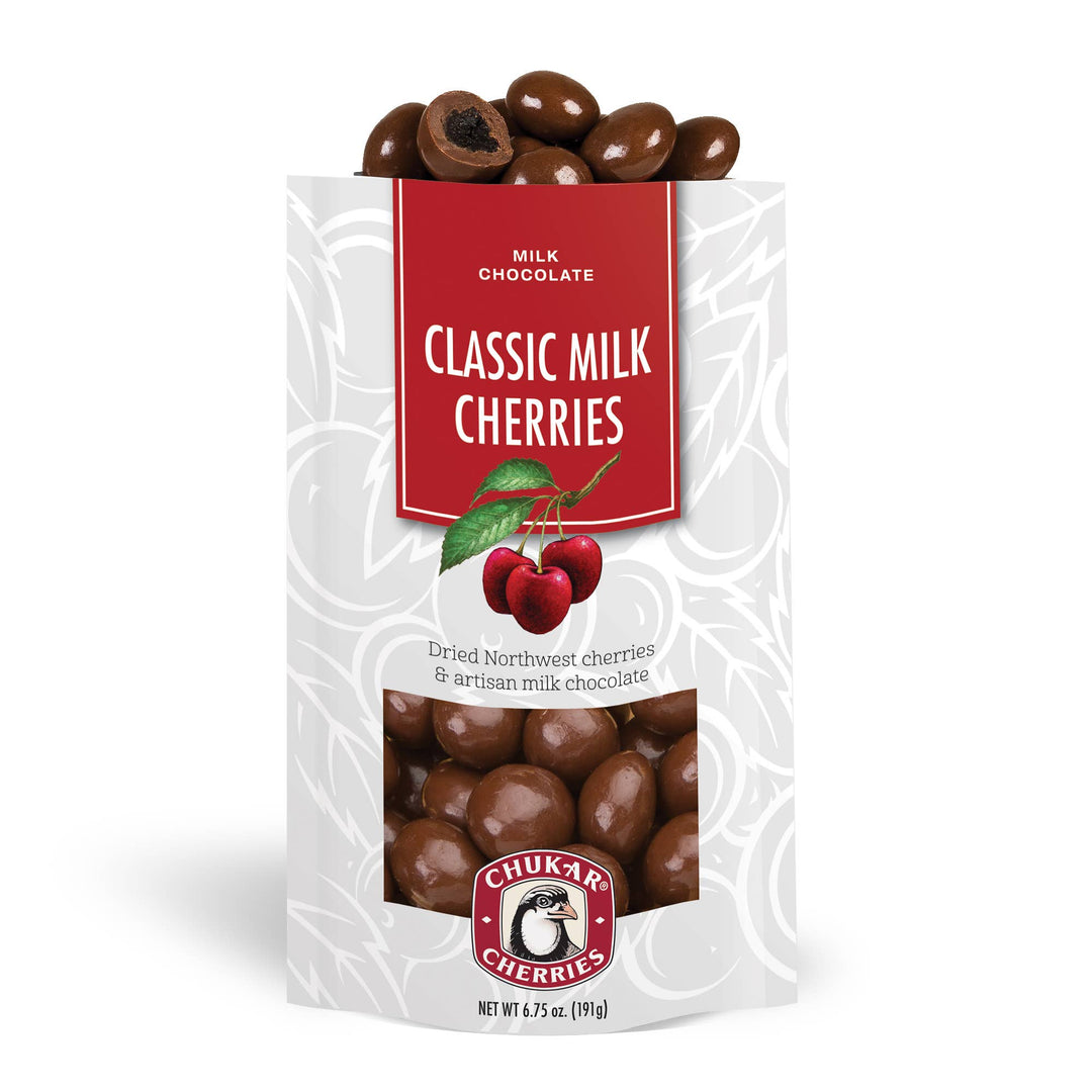 6.75 oz Classic Milk Cherries - Milk Chocolate - Pine & Moss