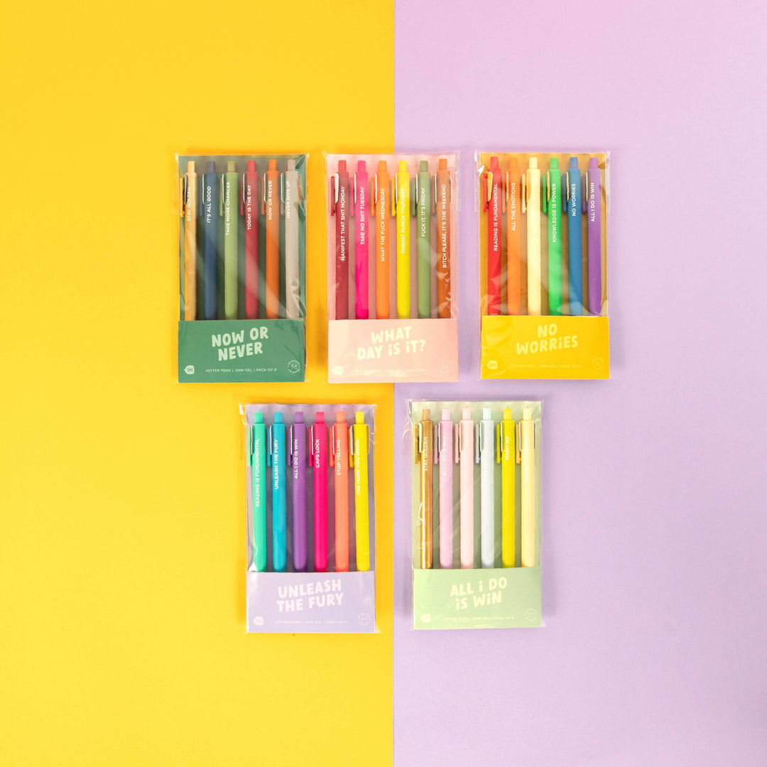Jotter Sets - What Day Is It? 6 Pack
