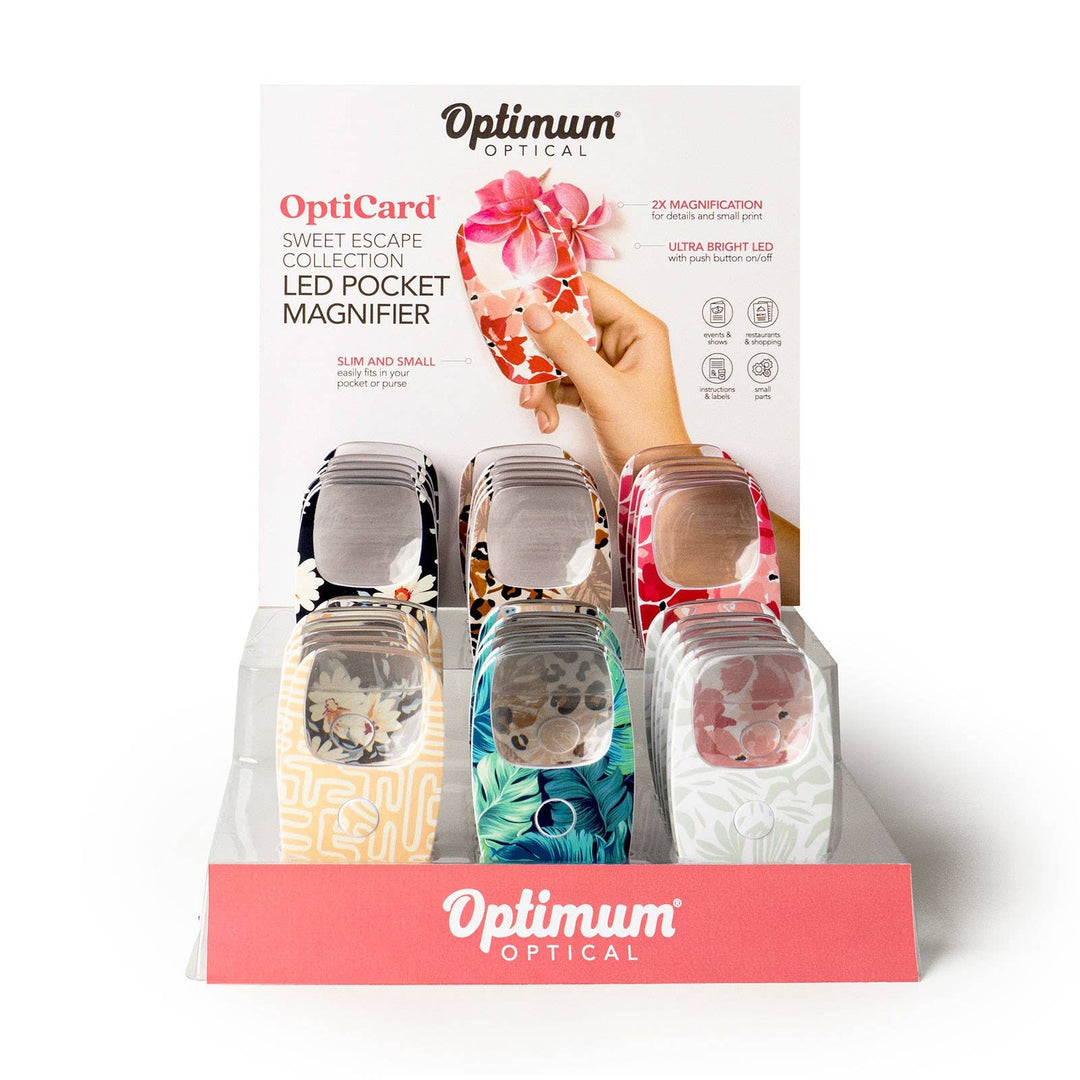 Optical LED Pocket Magnifier