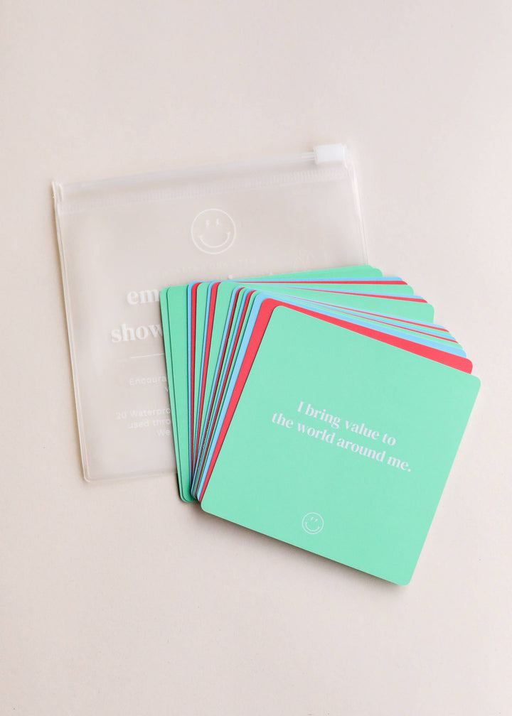 Shower Affirmation™ Display Cards - Teens - Pine & Moss