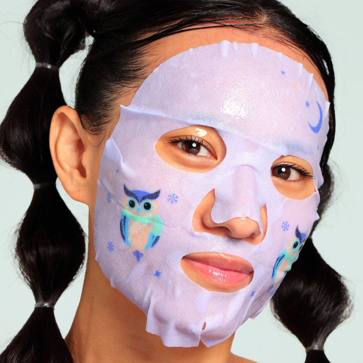 Winter Wonder Animal Facial Mask- Sold Individually