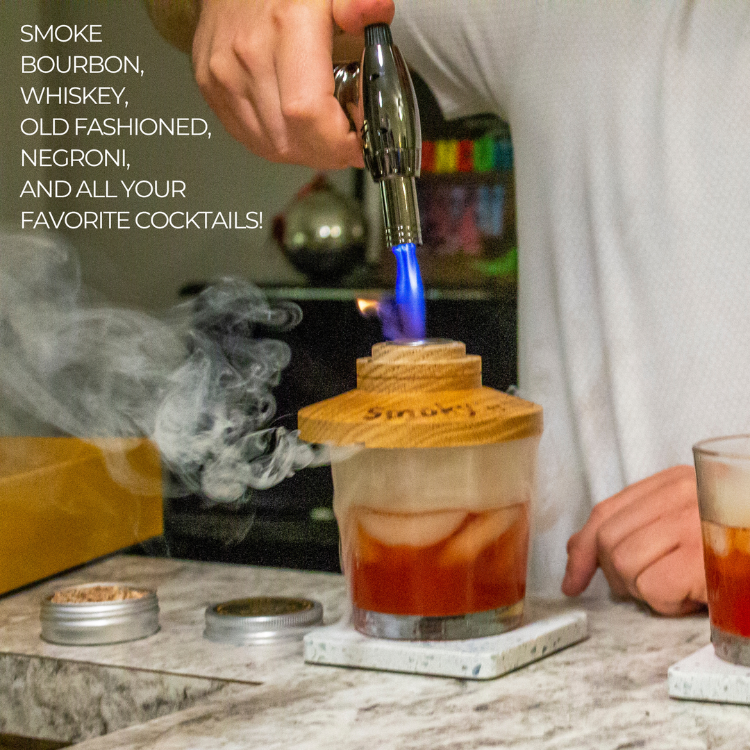 Whiskey Cocktail Smoker Kit - Pine &amp; Moss