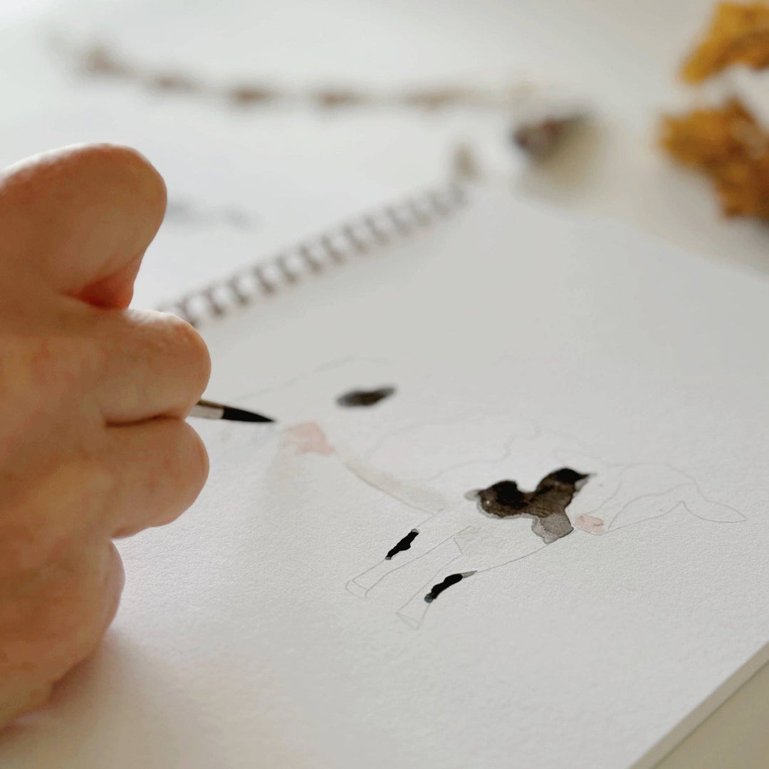 Emily Lex Studios: Farm watercolor workbook