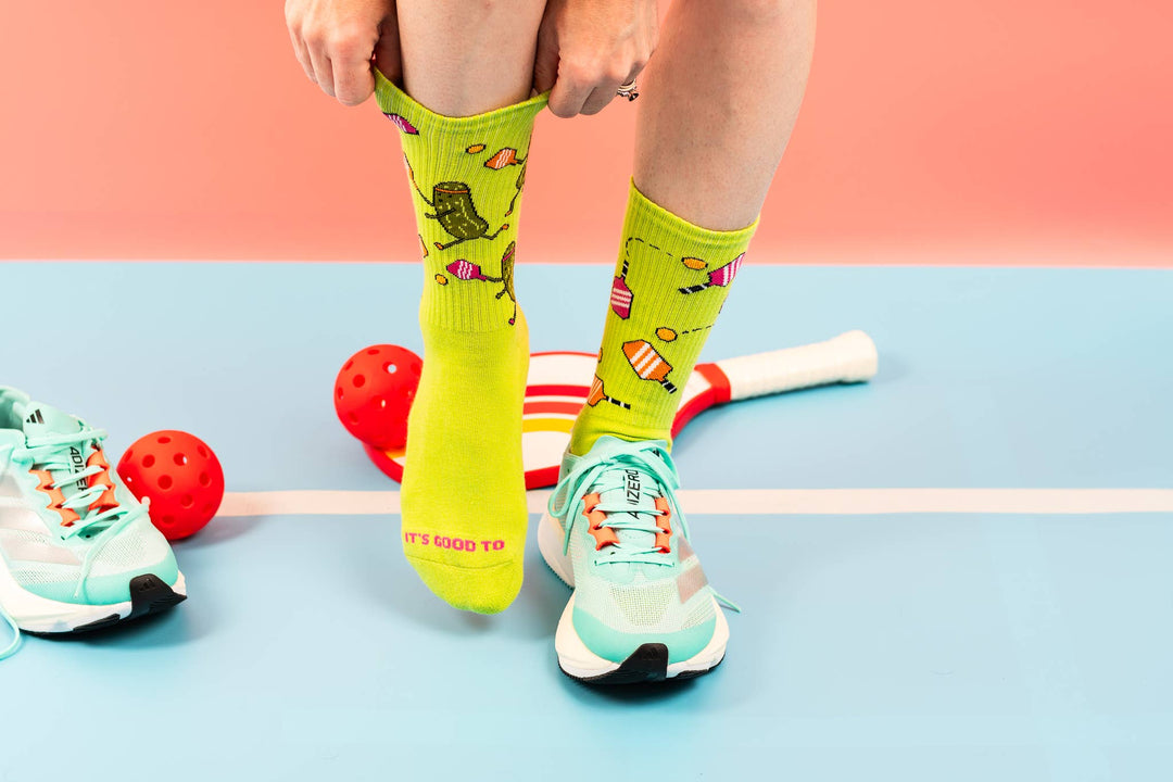 Women's Pickleball Game Athletic Socks