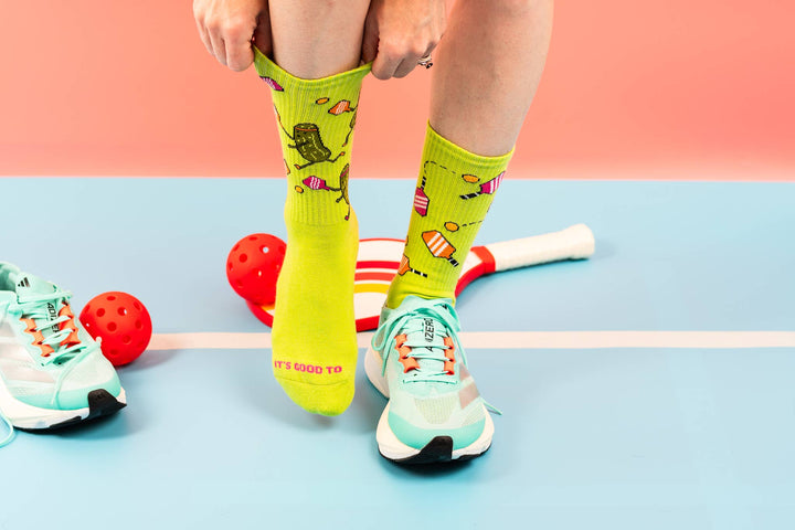 Women's Pickleball Game Athletic Socks