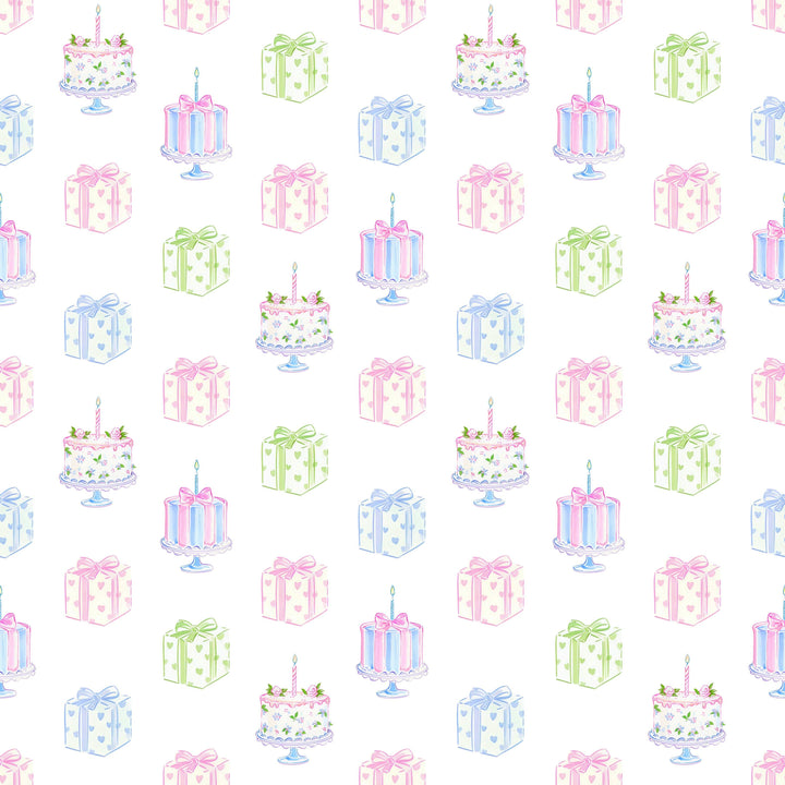 Beau Bottles Pastel Birthday Cakes &amp; Presents - MINI Prosecco Collection - Six Pack