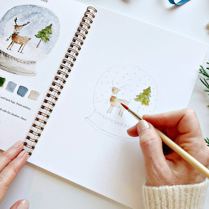 Winter Watercolor Workbook