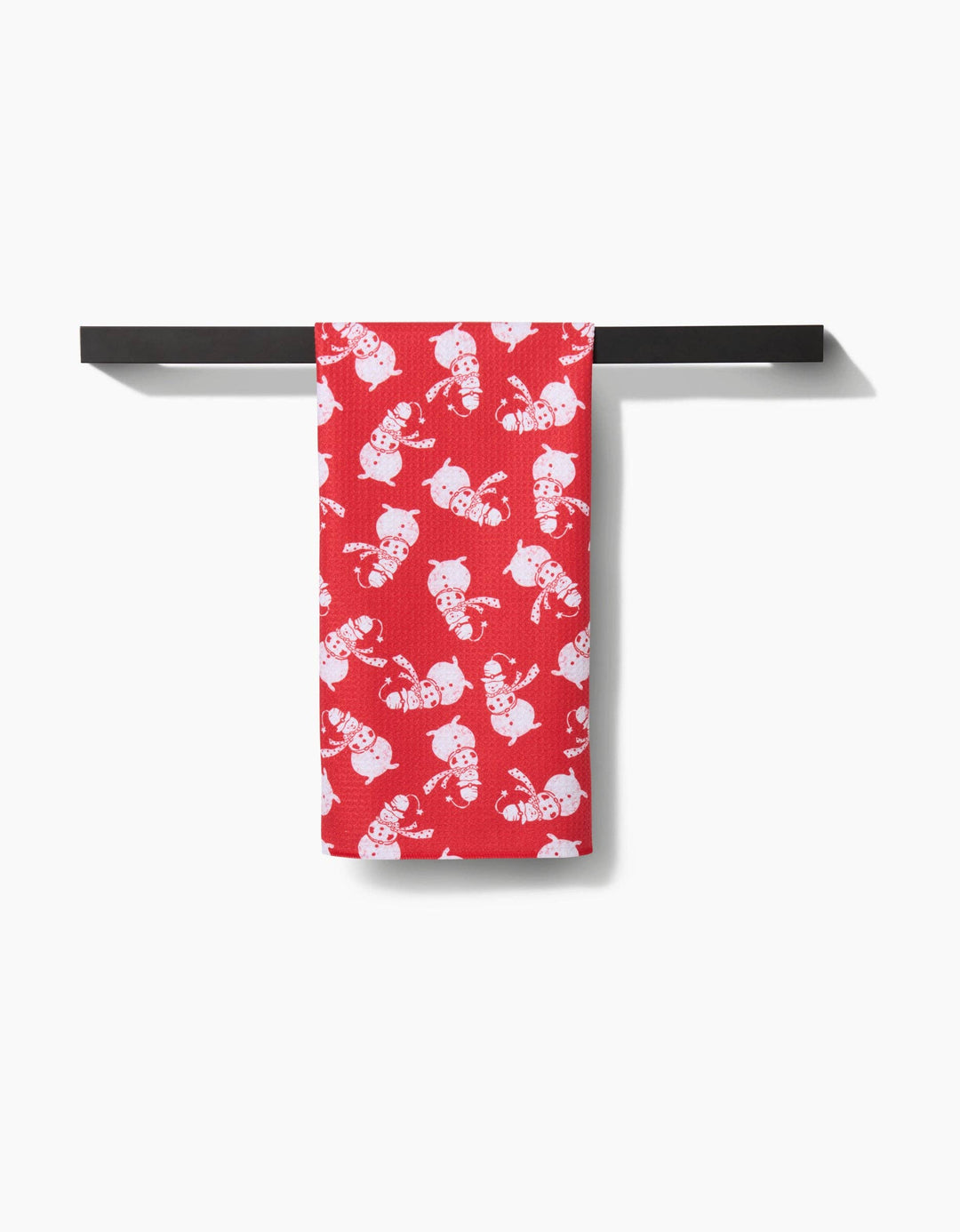 Geometry Smiley Frosty Tea Towel