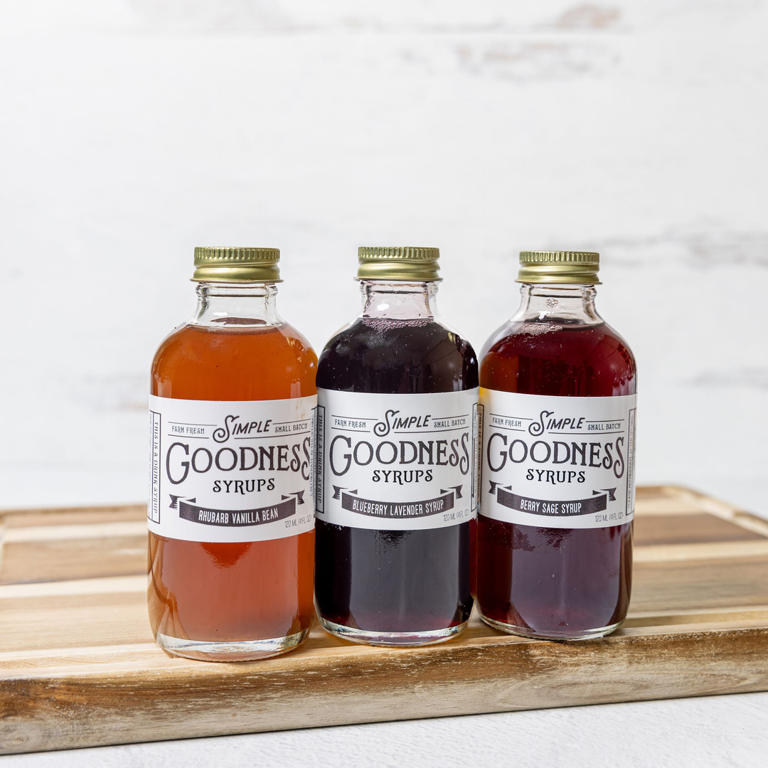 Simple Goodness Sisters Syrups- Best Sellers 3 Pack