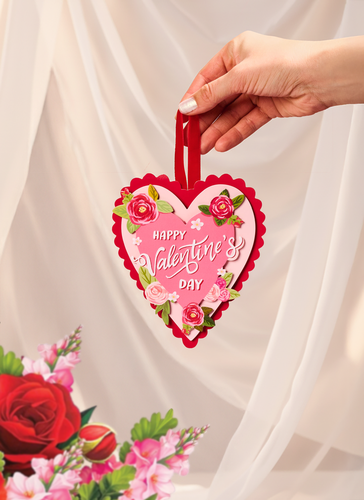 Mini Valentines Heart Card