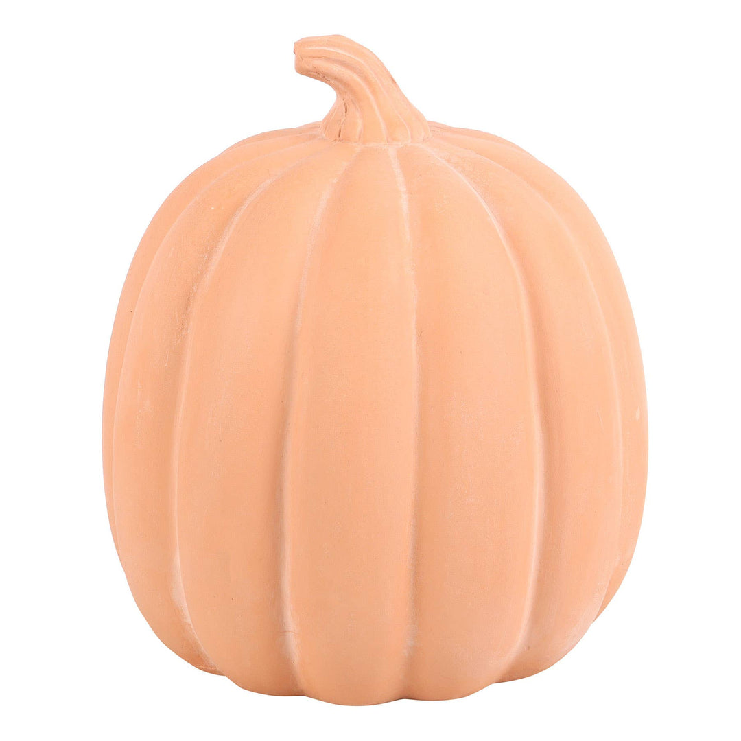 Terracotta Halloween Pumpkin Decoration- 25cm