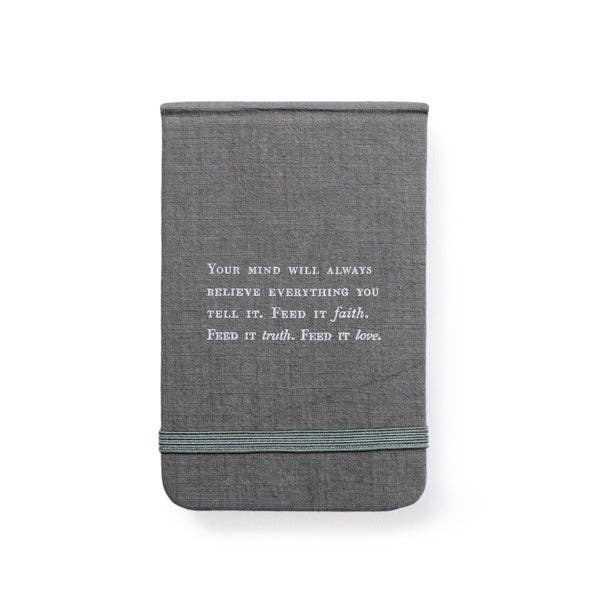 Fabric Notebook - Faith, Truth & Love