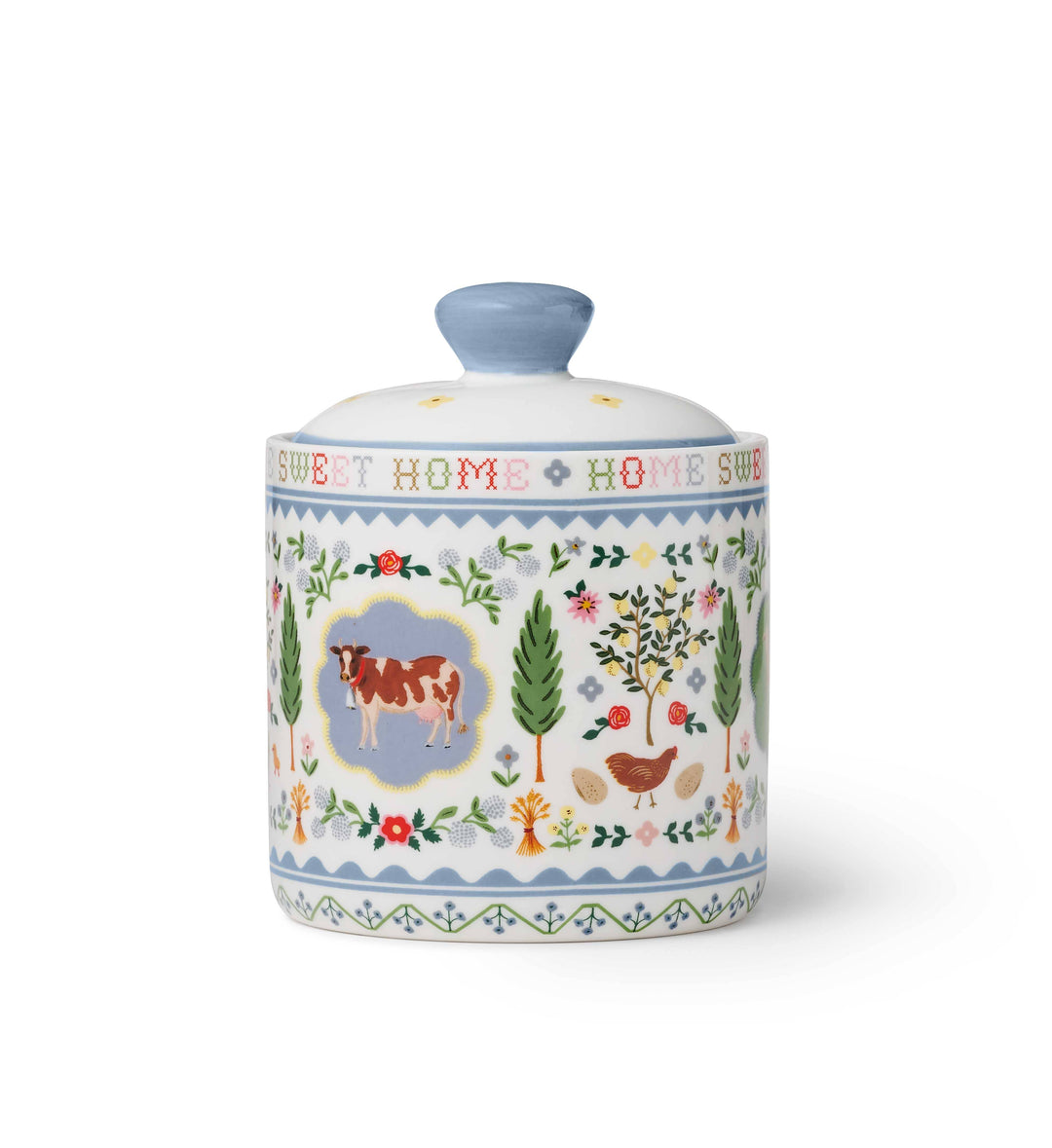Home Sweet Home Porcelain Canister