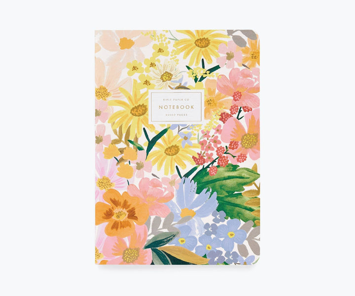 Rifle Paper Co.-Set of 3 Marguerite Stitched Notebooks