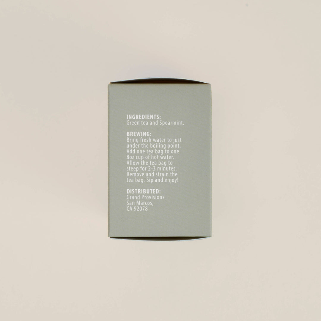 Moroccan Mint - Green Tea (5 pyramids)