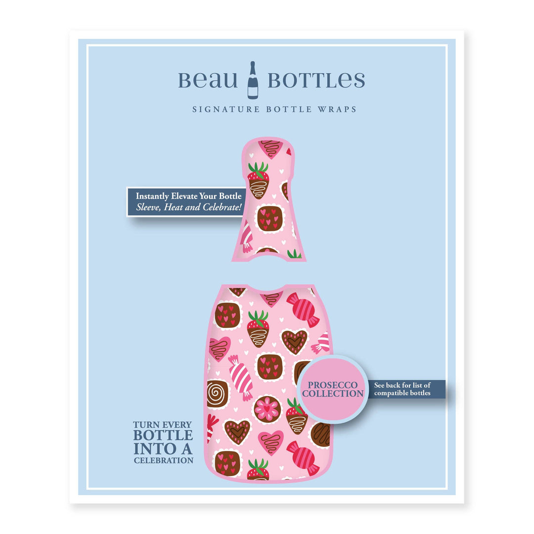 Beau Bottles Limited Edition Amour Chocolat - Prosecco Collection