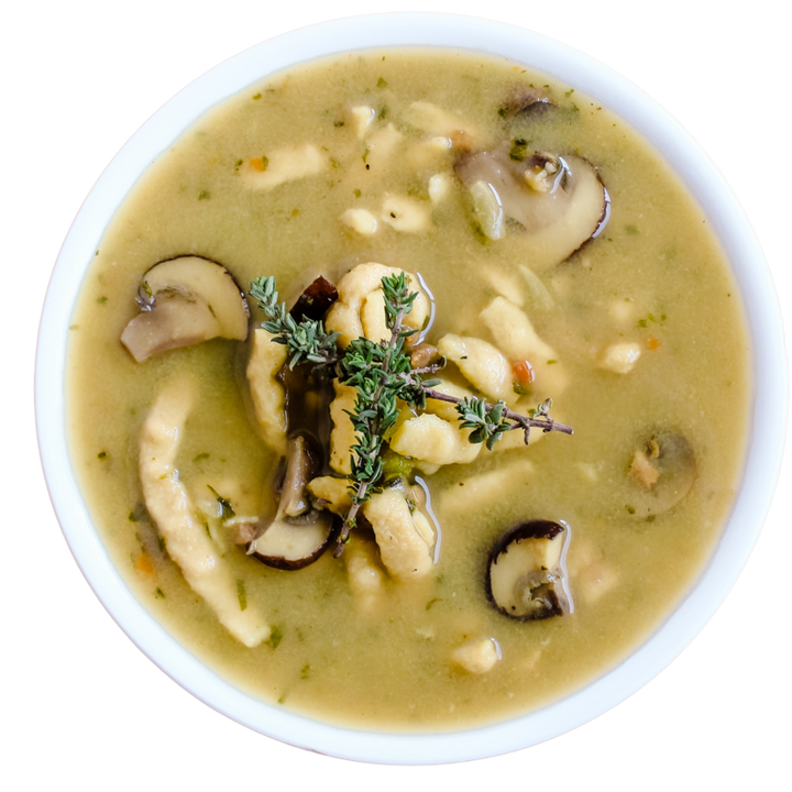 Large St Helens Chicken Noodle & Mushroom Soup Mix - Pine & Moss