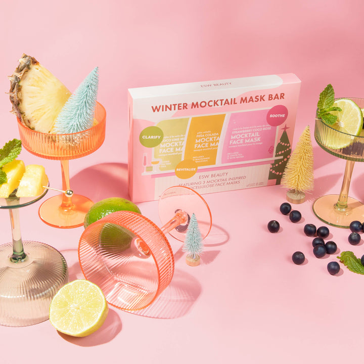 Winter Mocktail Bar Mocktail Mask Set