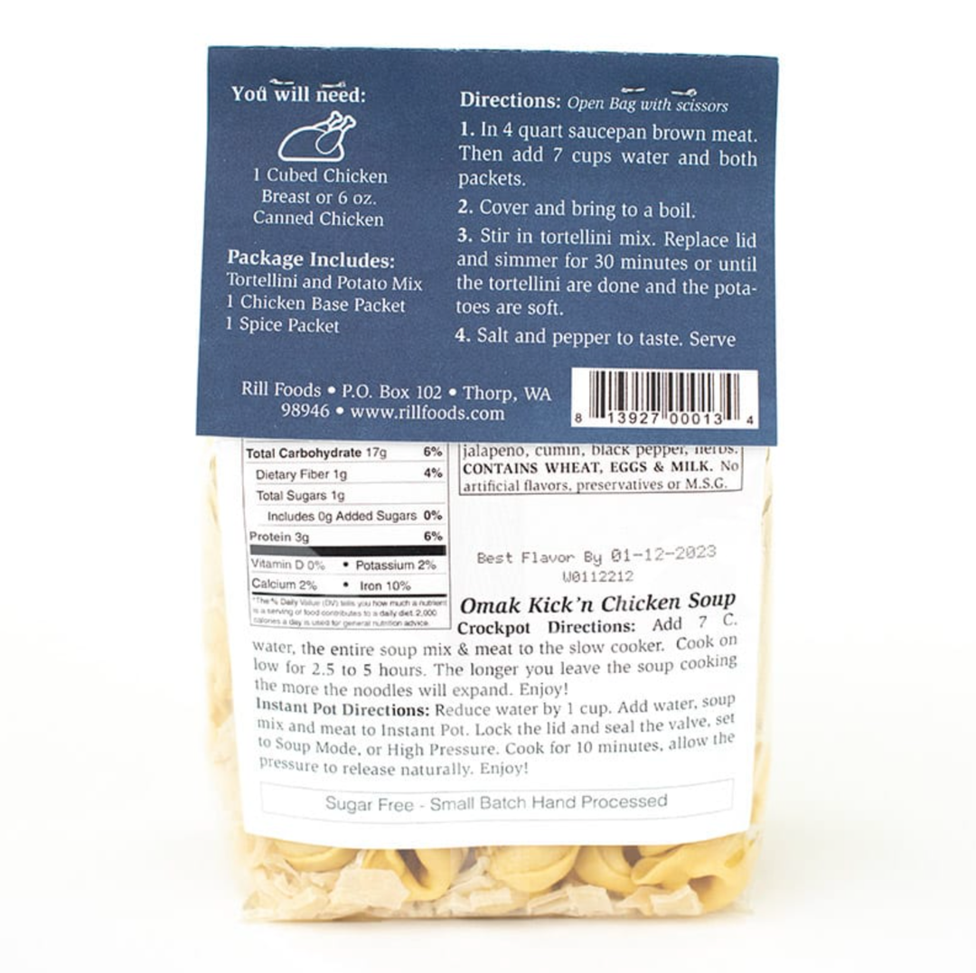 Large Omak Kick'n Chicken Soup Mix - Pine & Moss