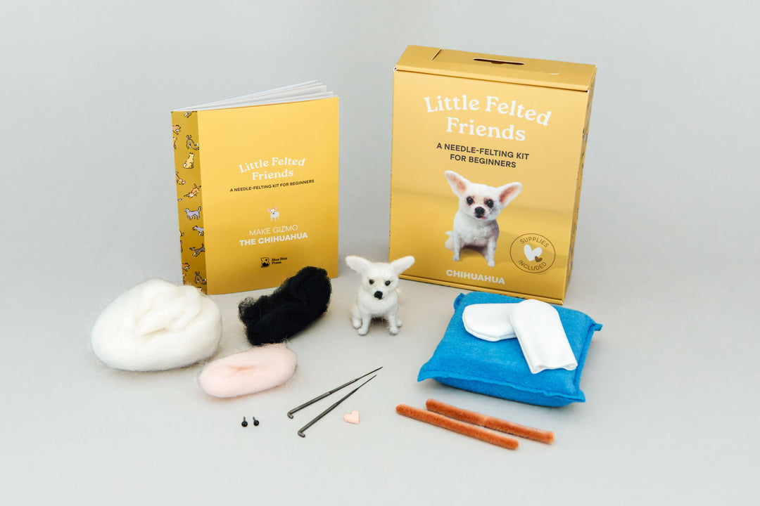 Little Felted Friends: Chihuahua (Needle-Felting Kit)