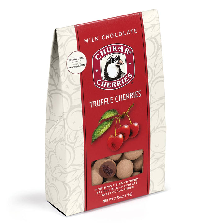 Chukar Cherries Truffle Cherries - Milk Chocolate 2.75 oz.