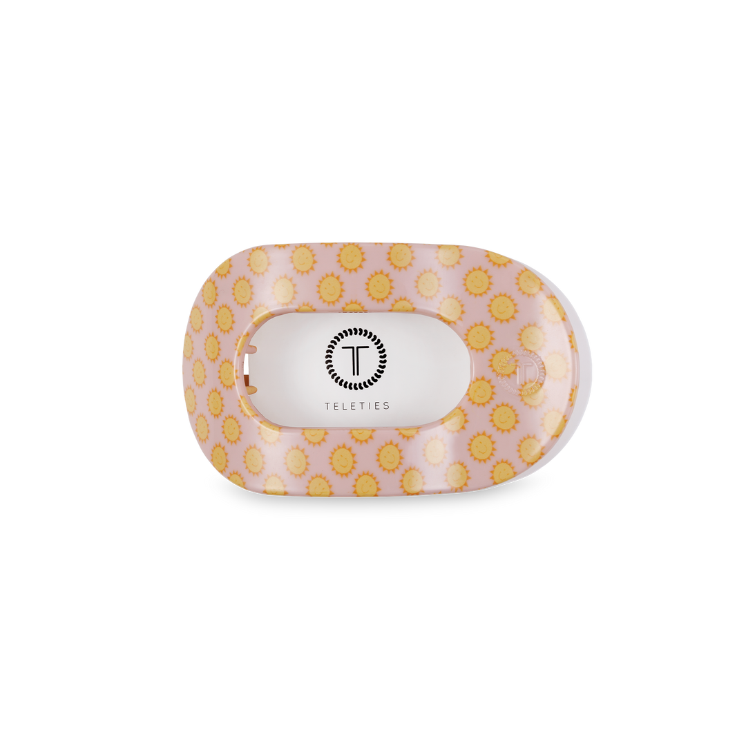 Round Flat Hair Clip | Small | Sunny Days Ahead