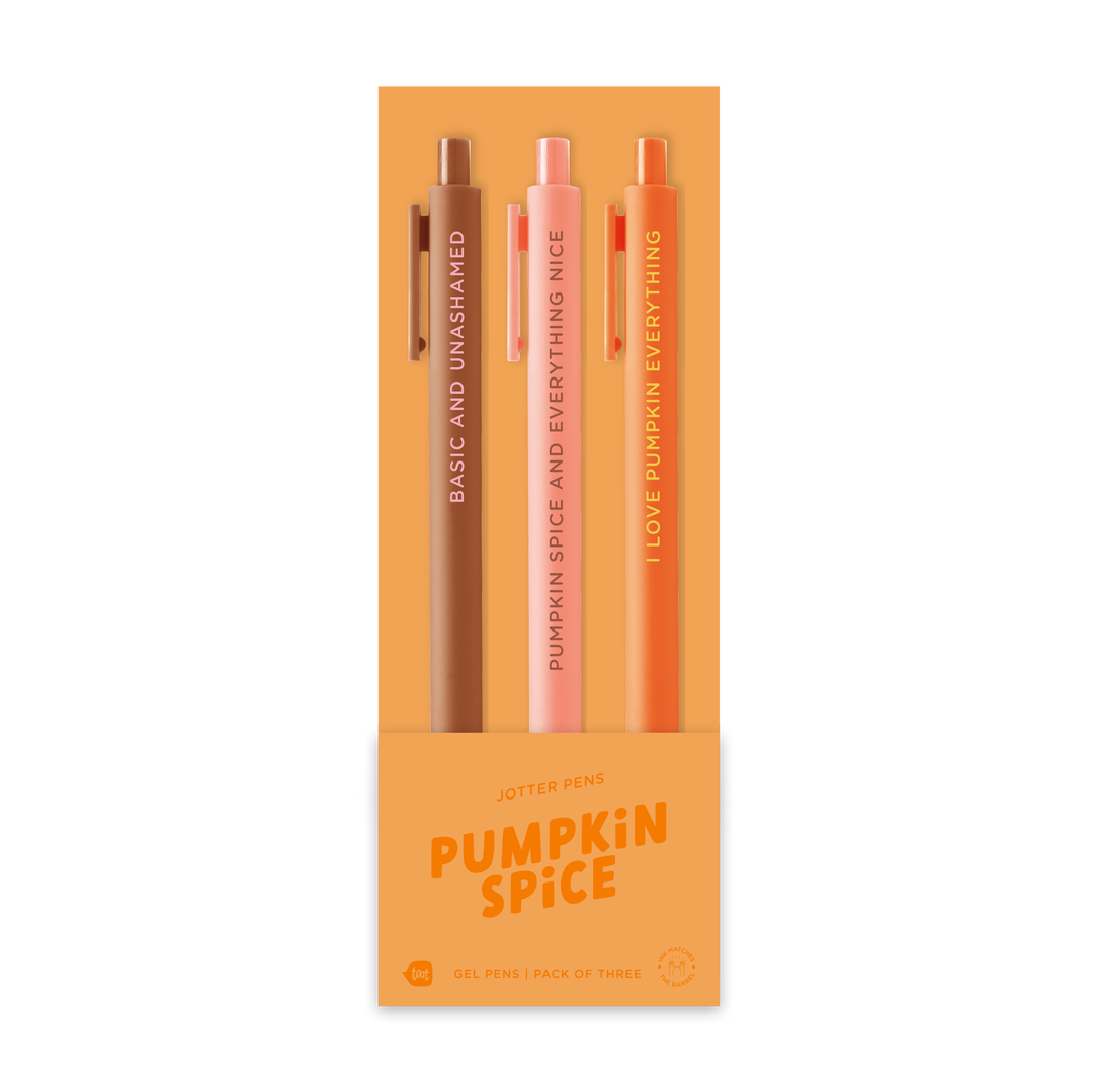 Seasonal Jotter Set-Pumpkin Spice 3 pack