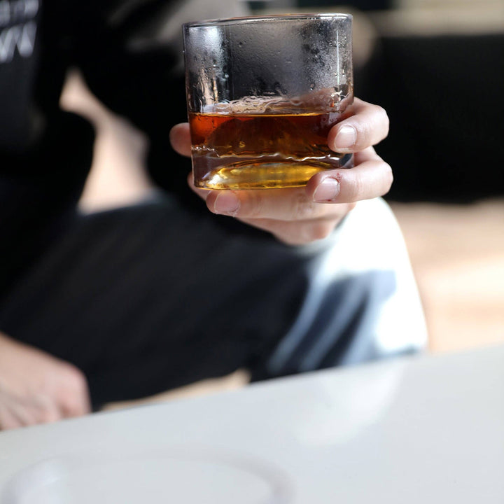 Mount Rainier Crystal Whiskey Glass — Set of 2