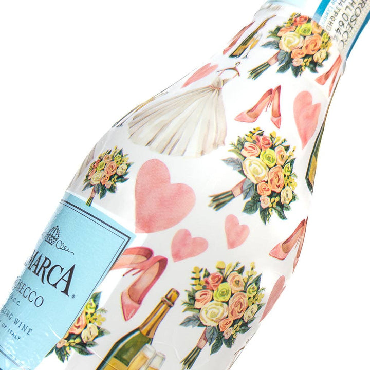 Beau Bottles Wedding Romance - MINI Prosecco Collection - Six Pack - Pine &amp; Moss