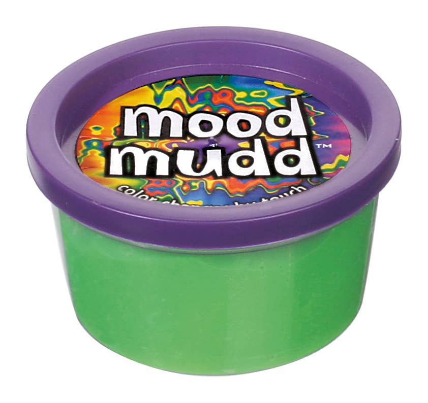 Mood Mudd, Soft Dough, Color Changing, 4 oz - Pine & Moss