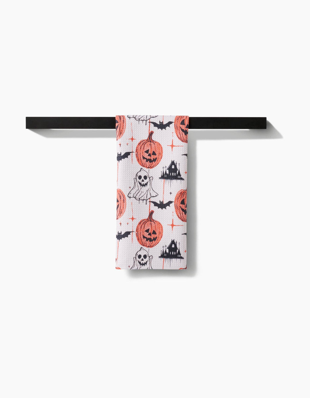 Geometry Halloween Is Here Tea Towel