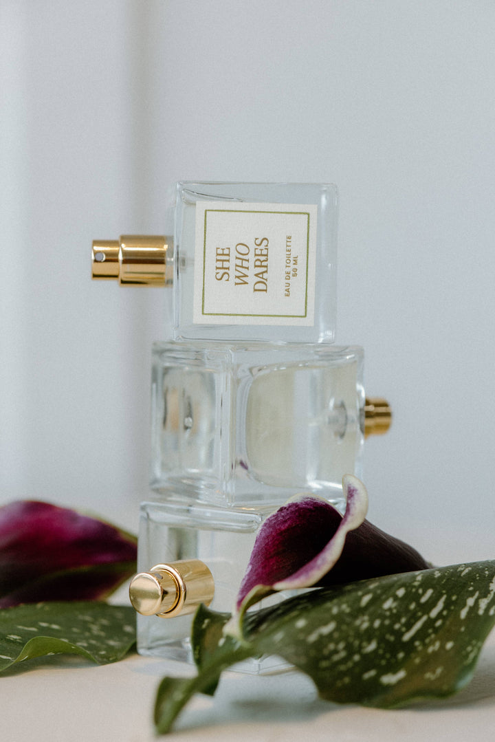 "She Who Dares" Eau de Toilette | Perfume | WOOD Cap