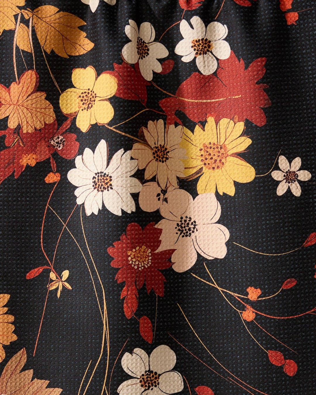 Geometry Autumn Whispers Tea Towel