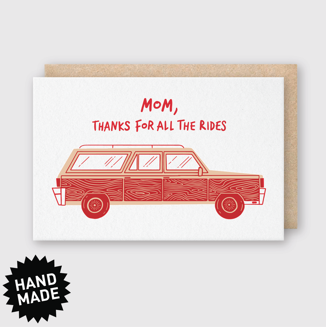 Mom Thanks For All The Rides - Pine & Moss