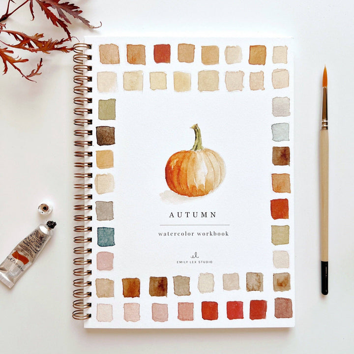 Autumn Watercolor Book - Pine & Moss