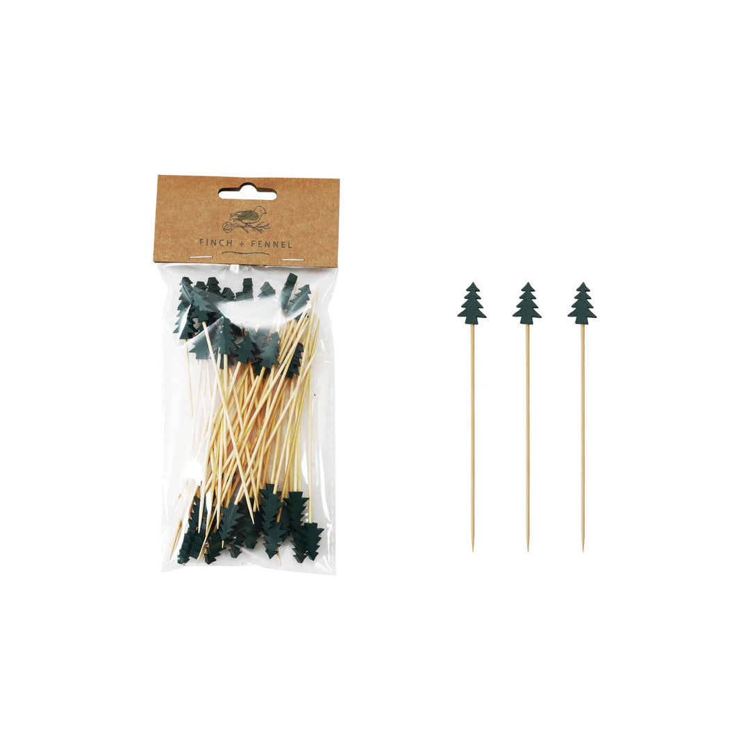 Finch + Fennel Bamboo Tree Skewers